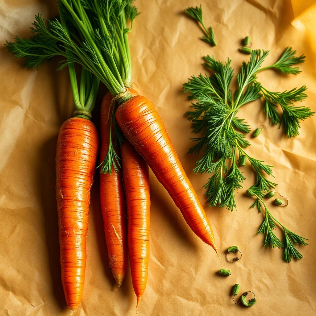 Carrots — what the ingredient looks like, for identification