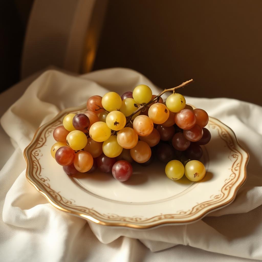 Grapes — what the fresh fruit looks like, for identification