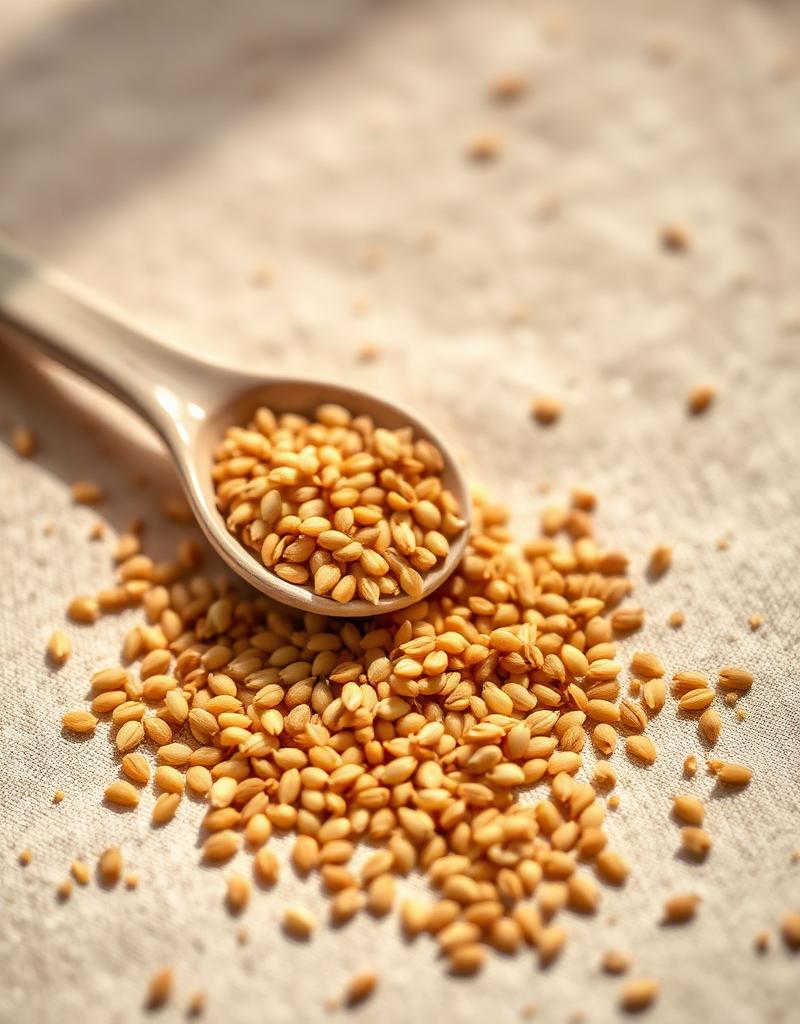 Sesame — what it looks like whole, for identification