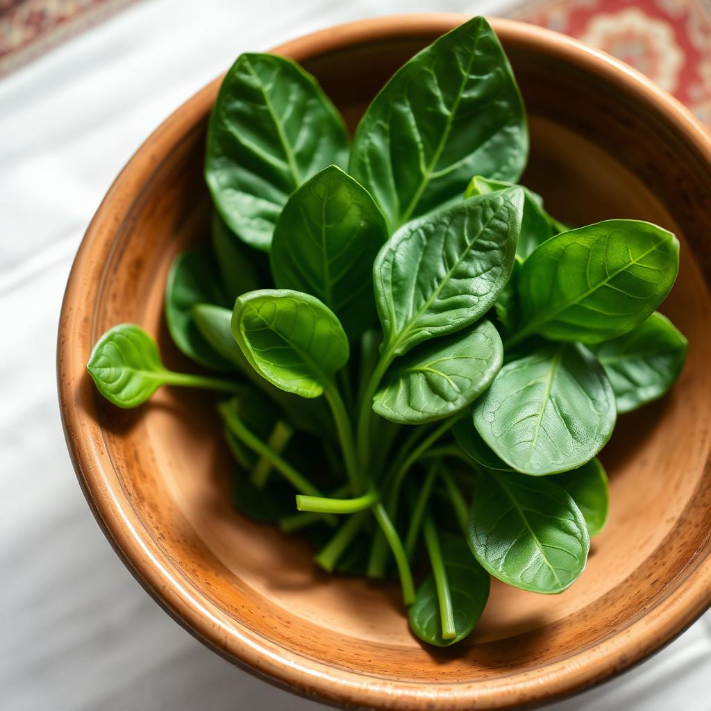 Leafy greens — what the ingredient looks like, for identification