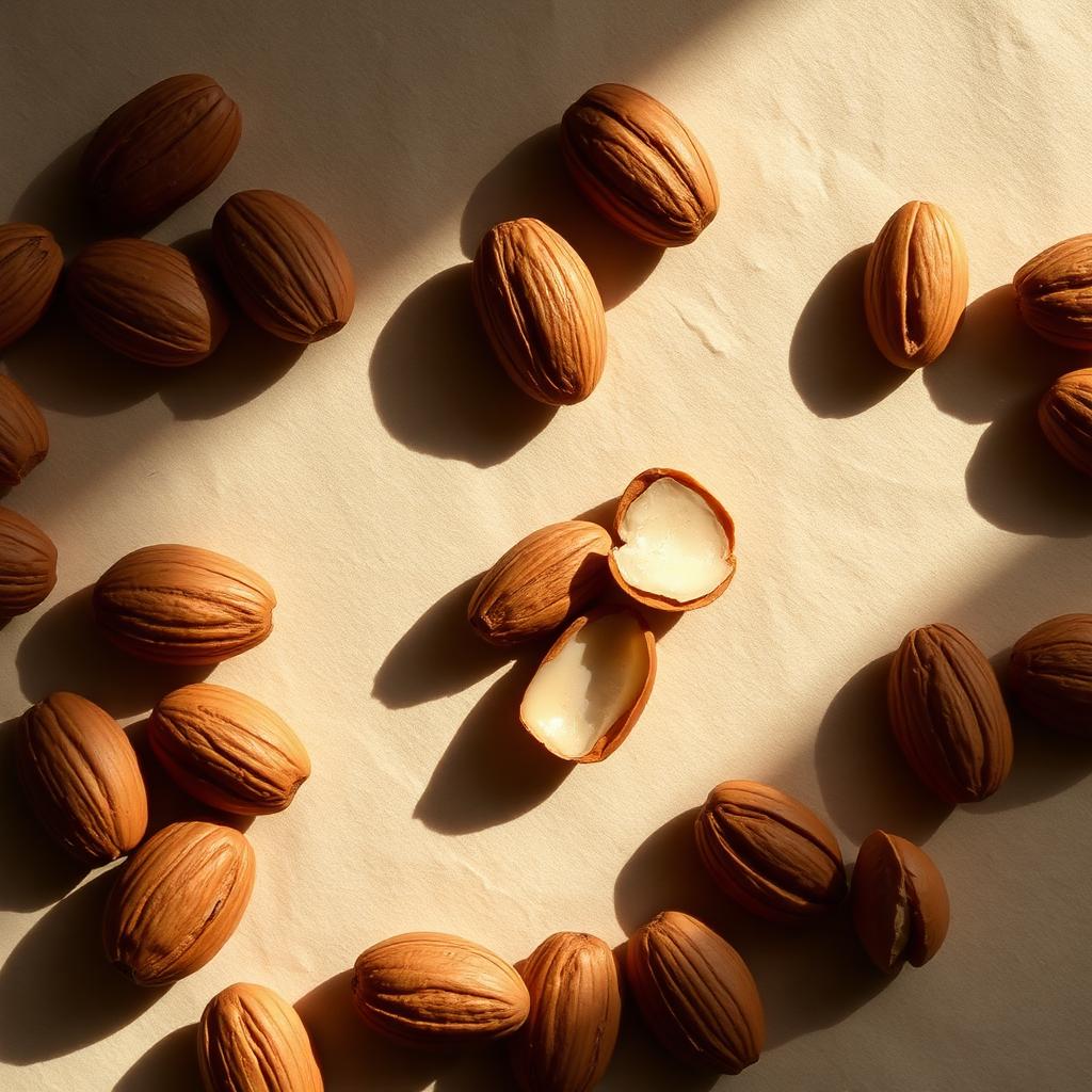 Almonds — what it looks like whole, for identification