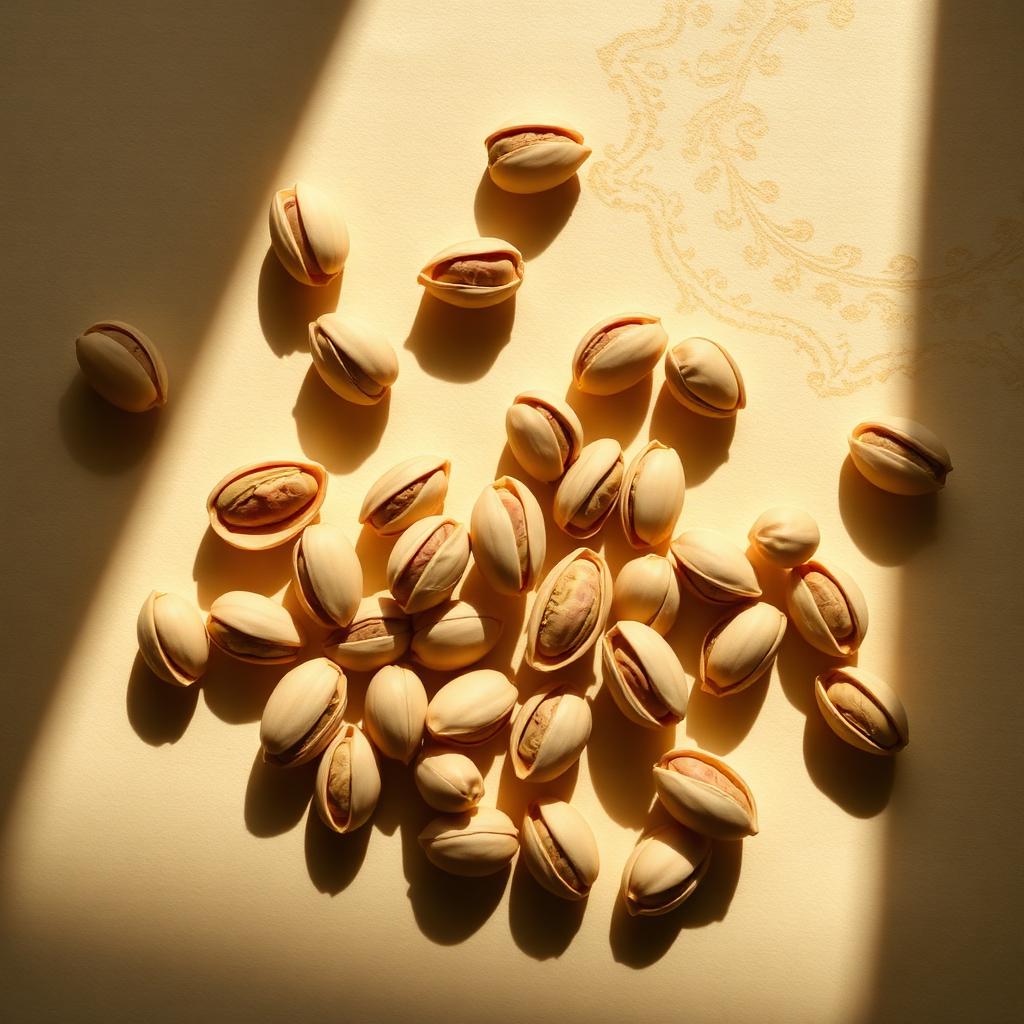 Pistachios — what it looks like whole, for identification