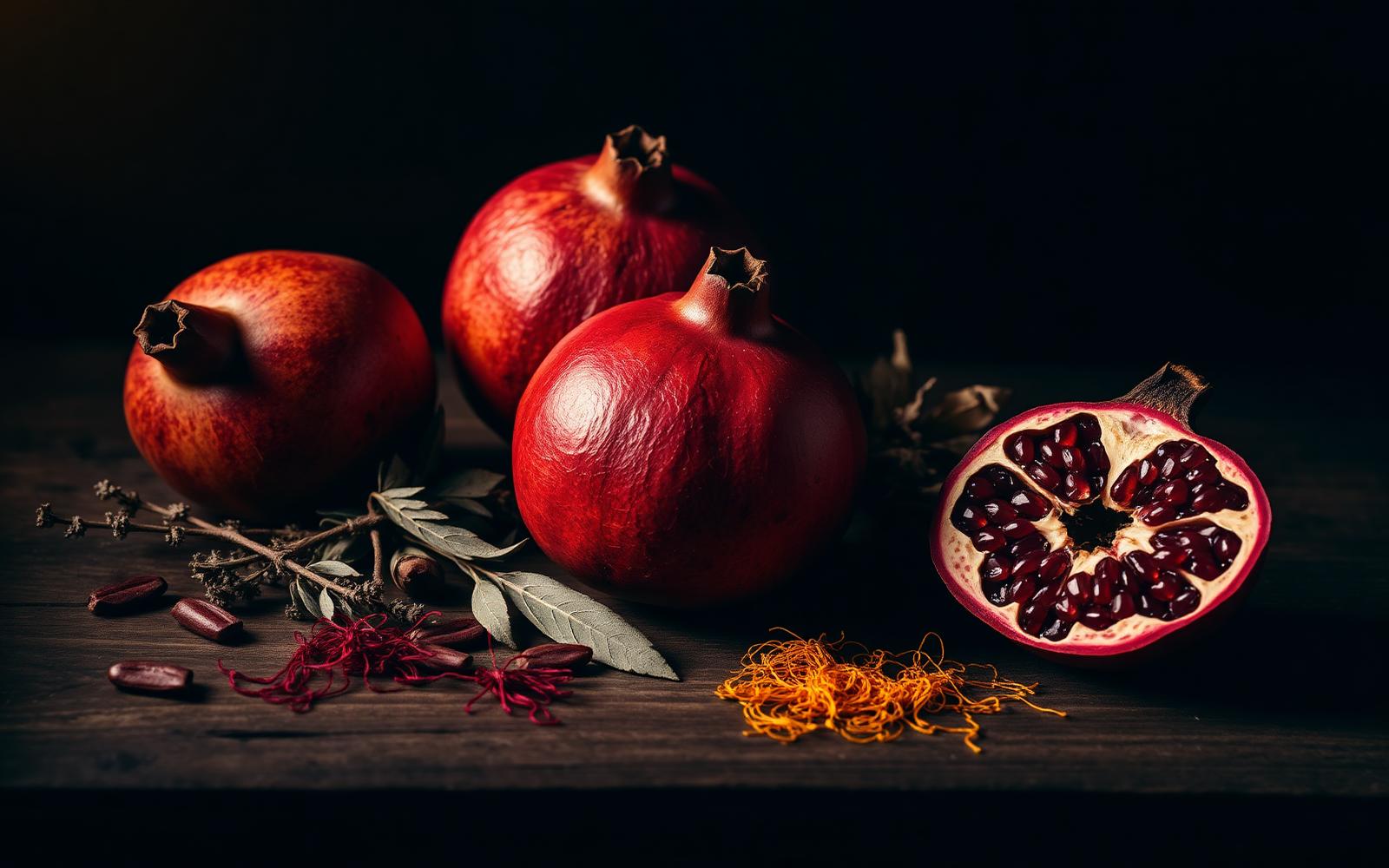 Persian seasonal botanicals across the year